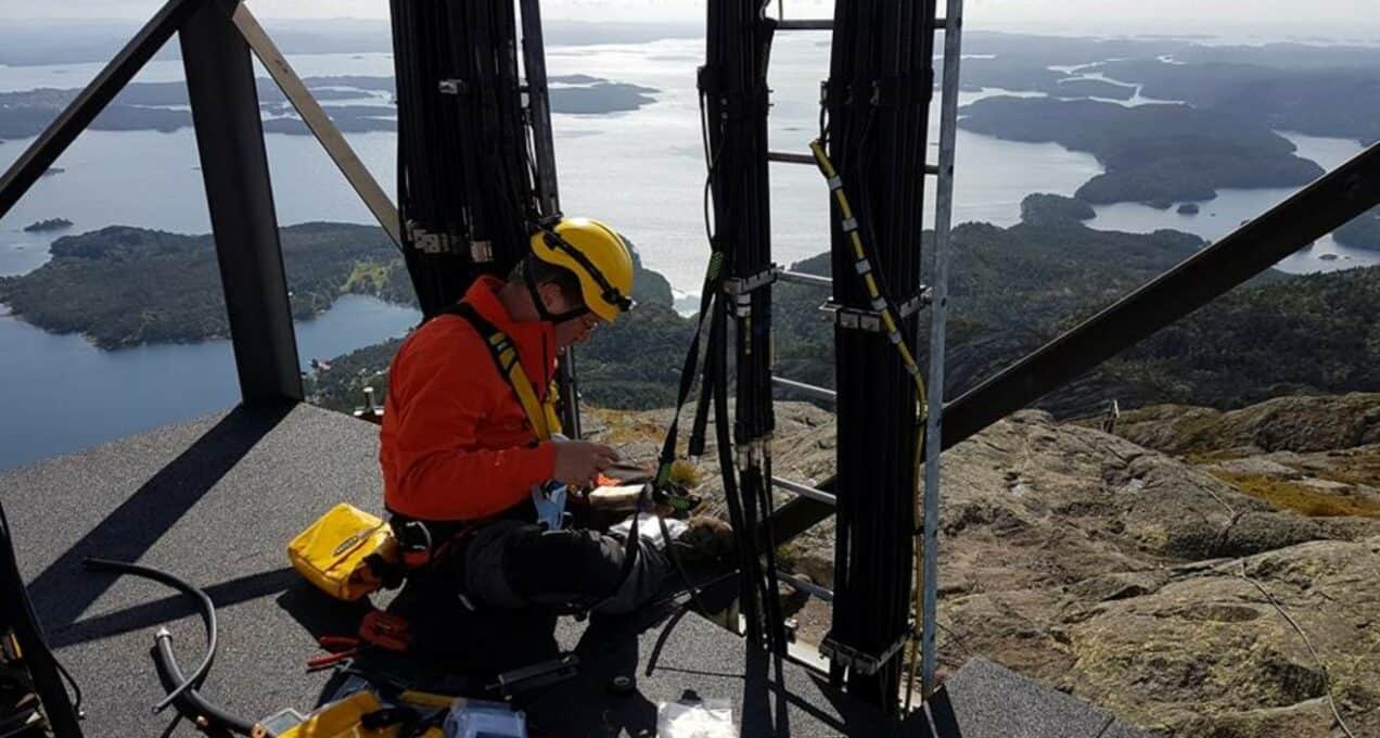 Utbygging av 5G-nett og fibernett for Telenor