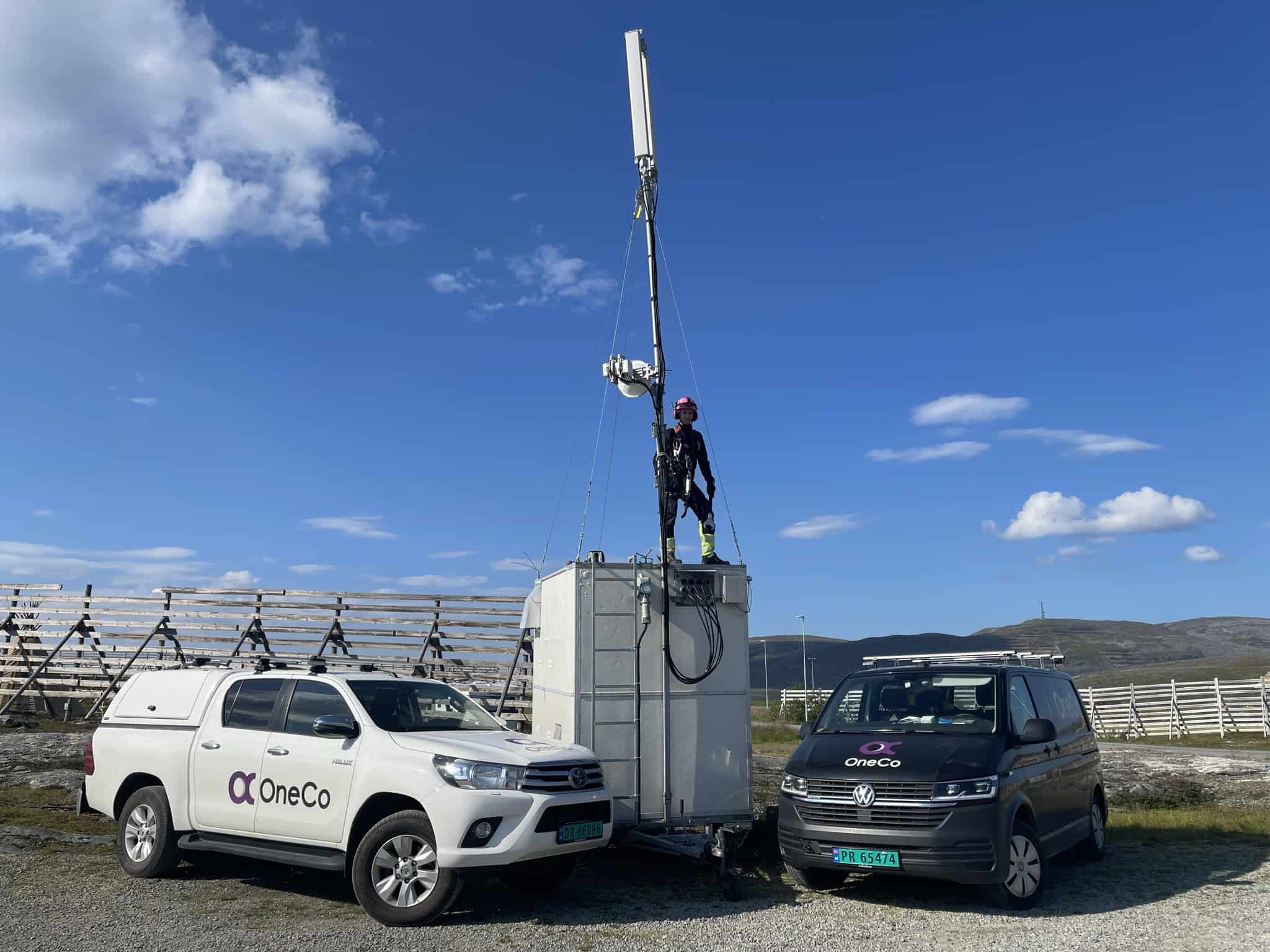 OneCo sikrer topp 5G-dekning under Arctic Race - image